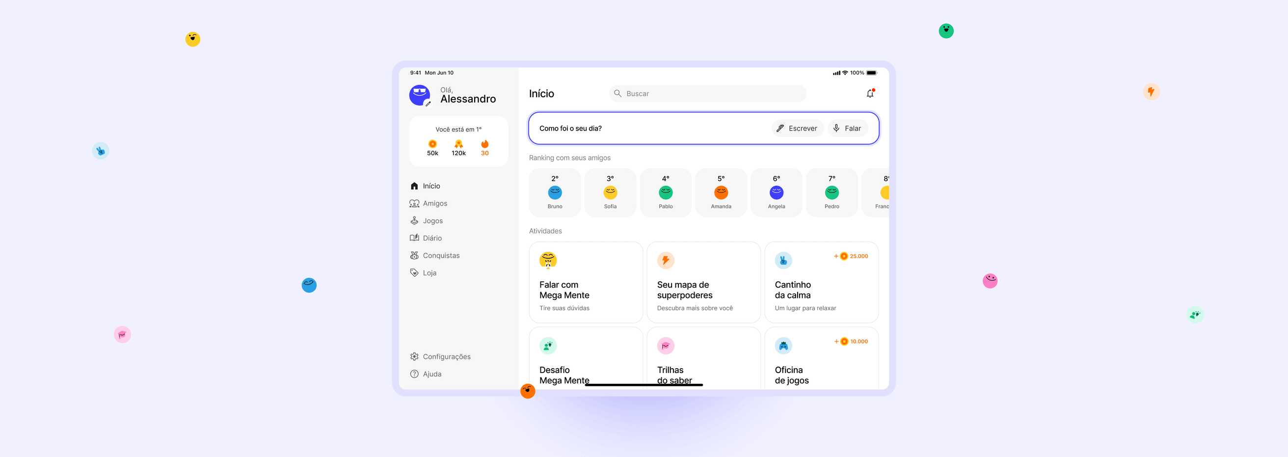 Orientativa adaptive learning app for children and adolescents